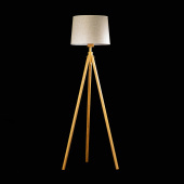 На фотографии Торшер Декоративный TY-3014 BRASS  из раздела Декоративные цвет корпуса Светлое дерево на 1 источника света