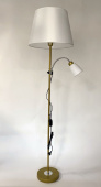 На фотографии Торшер Декоративный SWT-3910/BASE+SHADE GOLD из раздела Декоративные цвет корпуса Золото на  источника света