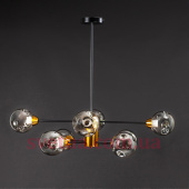 Люстра Декоративная DX-2010-8 BK+DGD фото