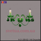 Бра Glass LPS N-21-205/02/1 all chrisolite Ni фото