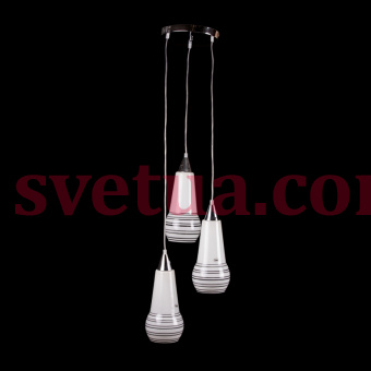 Люстра Декоративная 27384/3P B CR BK  H1000*W350 фото