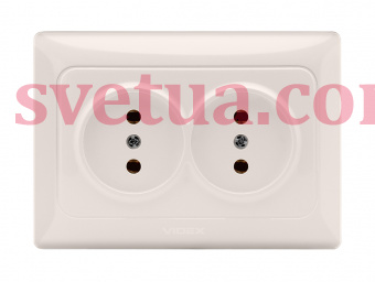 Розетка кремовая VF-BNSK2-CR фото
