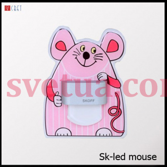 Светильник Детский SK-Led  MOUSE STICK фото