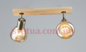 Свeтильник SR-N5104/2 AB+WOOD фото