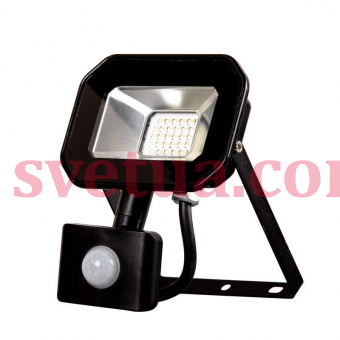 Прожектор с датчиком движения SLP-10W  SMD LED 6000K Д/Р BK фото