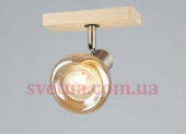Свeтильник SR-N5104/1 AB+WOOD фото
