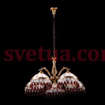 Люстра Декоративная 88110/5P XBR WT WT BRN фото