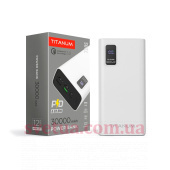 Повербанк TITANUM 728S 30000mAh 22.5W White фото