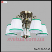 Люстра Декоративная SW-3231/5C AB фото