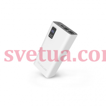 Повербанк TITANUM 728S 30000mAh 22.5W White фото