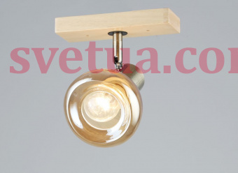 Свeтильник SR-N5104/1 AB+WOOD фото