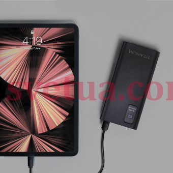 Повербанк TITANUM 728S 30000mAh 22.5W Black фото