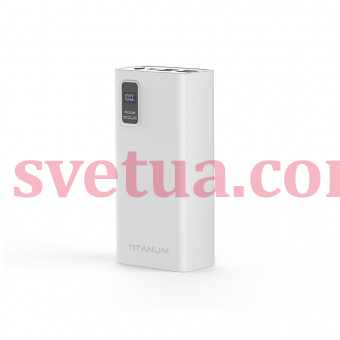 Повербанк TITANUM 728S 30000mAh 22.5W White фото